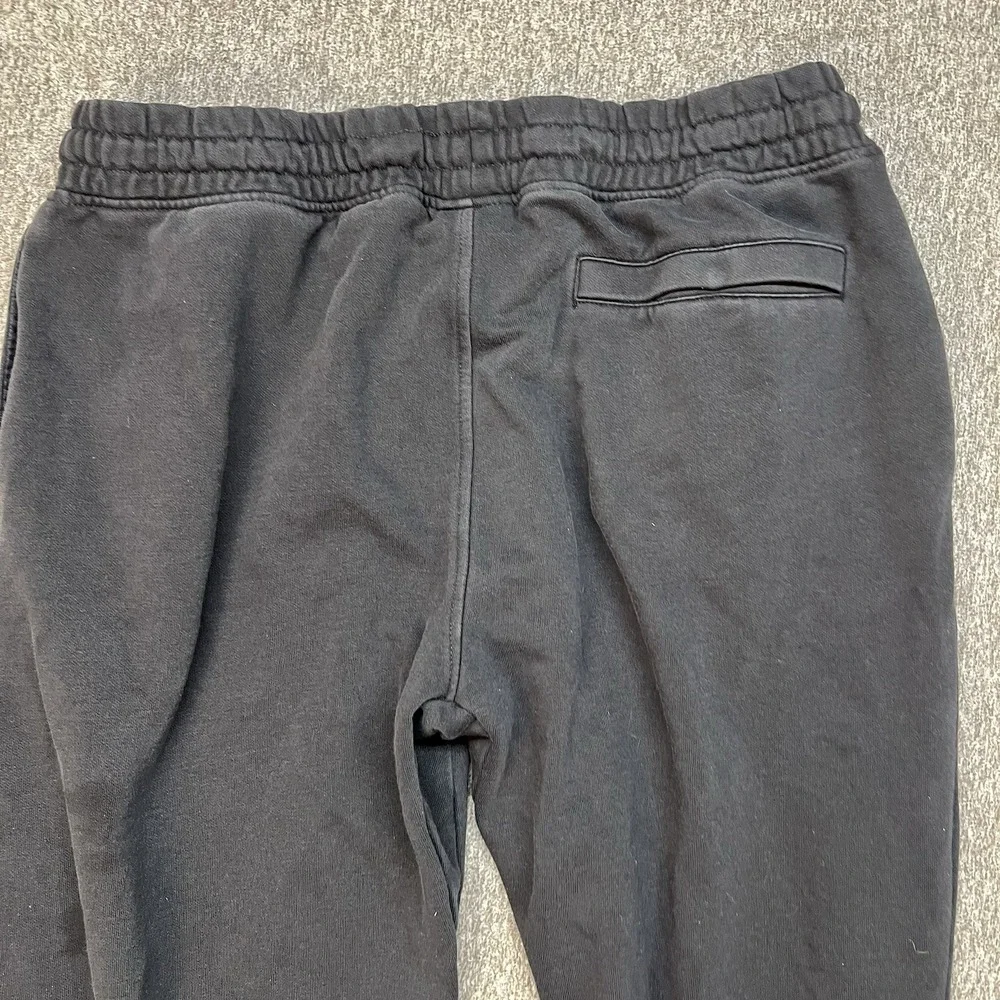 Men's Gymshark Crest Sweatpant Jogger XL Blue Workout‎ Drawstring Tapered (051)